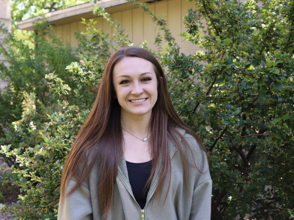 An outdoor portrait of Kaity Waufle